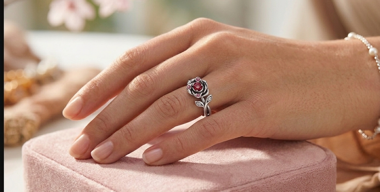Anillo Rosa Encantada