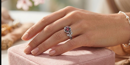Anillo Rosa Encantada
