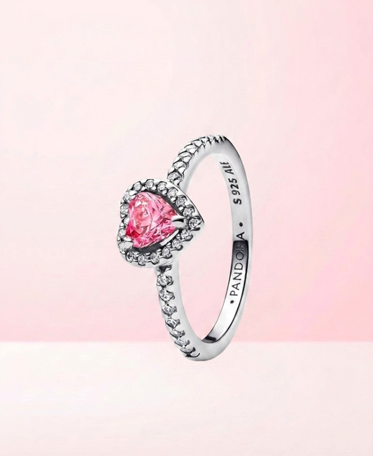 Anillo Corazón de Luz Sakura