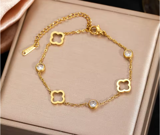 Pulsera de Lujo Dorado